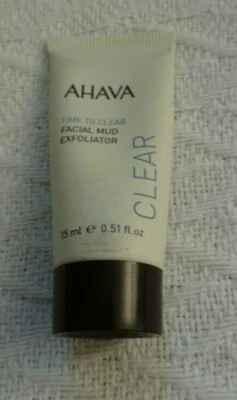 AHAVA Facial Mud Exfoliator  Travel Size .51 oz NEW - Image 1 of 3