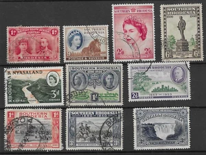 Rhodesia Selección Anterior Usado (10v) - Imagen 1 de 1