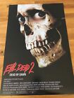 Filmposter Evil Dead 2 430 mm x 650 mm (Bit größer als A2)