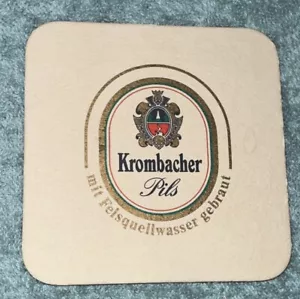 Sottobicchiere birra vintage Krombacher Pils - Germania - Foto 1 di 4