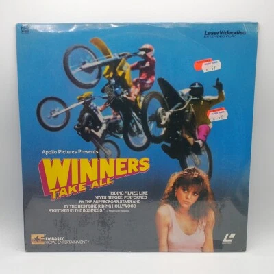 Winners Take All (1987) Motocross / LD Laser Disc Laserdisc - 13276 / New Sealed - Image 1 of 3