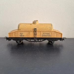 SMCF HO Wagon Isotherme à Lait Train Marchandises Vintage Modelisme Ferroviaire - Foto 1 di 5