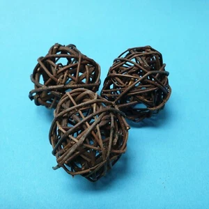 Bola de mimbre bolas de mimbre / cueva escondite camarones cachorros / decoración natural - Imagen 1 de 4