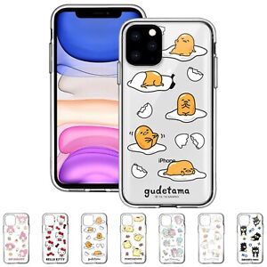 Sanrio Play Clear Jelly Cover for iPhone 14 13 12 11 Pro Max mini Plus SE 7 Case