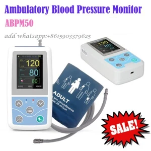 ABPM50 24 Horas Monitor Ambulatorio de Presión Arterial Paciente NIBP Pr USB - Imagen 1 de 14