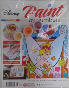 Hachette Disney Paint by Numbers Partwork magazine Collection #8 Tinker Bell - Picture 1 of 1