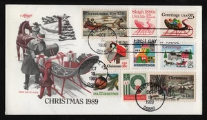 #2428 25c Christmas: Greetings-Combo, Artmaster H/C FDC **ANY 5=FREE SHIPPING** - Picture 1 of 1