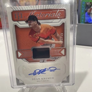 Panini National Treasures NT Materials Signatures 2022/99 Dean Kremer automático - Imagen 1 de 1