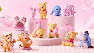 Miniso Winnie The Pooh Sakura Season Series 2.3" Blind Box Figure Cute Designer - Picture 1 of 15