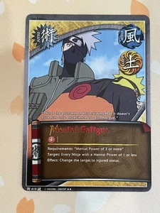 Naruto CCG, Fatica Mentale, 610, LP, Raro - Foto 1 di 1