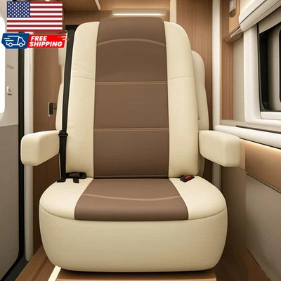 Paquete de 2 fundas de asiento de autocaravana para sillas Capitanes fundas de asiento de autocaravana para autocaravana Clase A Foto 1 de 4
