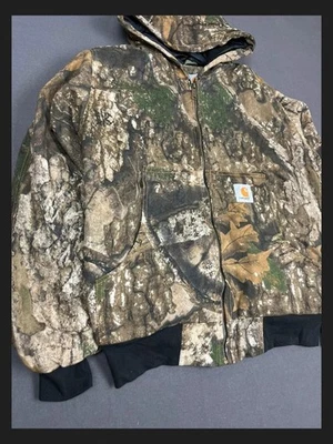 Carhartt Reworked Realtree APX Padded Hooded Jacket L - Image 1 of 4