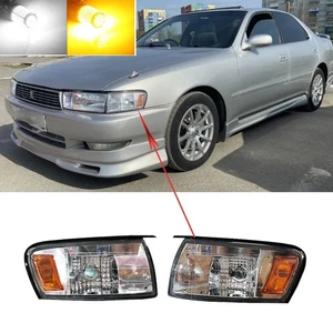 LED Corner Turn Signal Lamps For Toyota CRESTA GX90 JZX90 LX90 JZX91 JZX93 92-95 - Picture 1 of 5