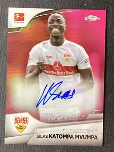 2022-23 Topps Cromo Bundesliga #BCA-SKM Silas Katompa Mvumpa Magenta /150 AUTO - Imagen 1 de 2