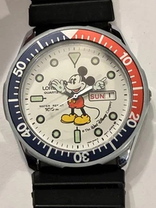 Seiko Lorus Mickey Diver Men's Watch, 37mm, functional, used - Picture 1 of 6