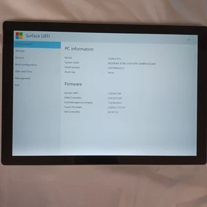 Microsoft Surface Pro 5 Intel i7 7th Gen 512GB 16GB BAD BATTERY - Picture 1 of 3