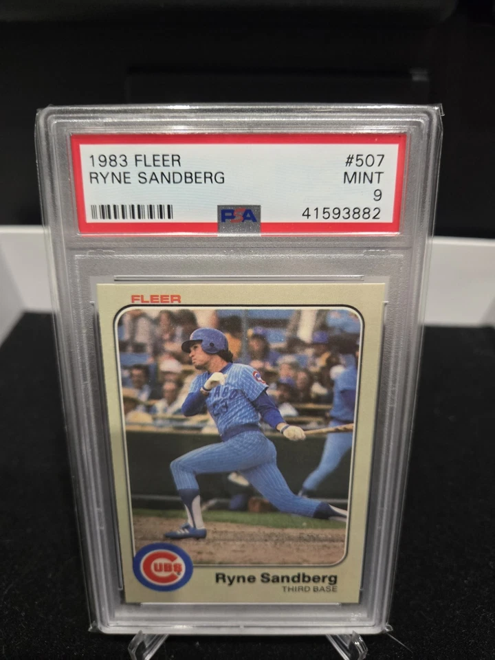 Fleer Rookie Ryne Sandberg 1983 - PSA 9 Foto 1 de 1
