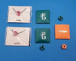 Lot of 2 Carnival Cruise Ship EFFY Fun Barrel Chain Necklace & 3 Barrels - Picture 1 of 3