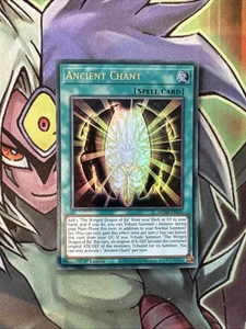 MZMI-EN069 Ancient Chant Ultra Rare 1st Edition NM Yugioh Card - Foto 1 di 2