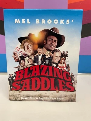 Blazing Saddles (Blu-ray Disc, 2014) 40th Anniversary Edition w/gift box - Image 1 of 4
