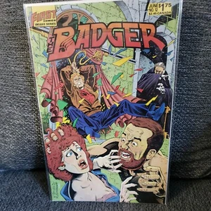 BADGER Comic Book # 12 JUN First Comics Deluxe Series - Picture 1 of 7
