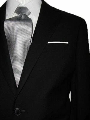 Traje de hombre GIORGIO FIORELLI 2 botones negro liso  Foto 1 de 4