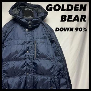 Golden Bear Down Jacket Navy Parka 30 - Picture 1 of 10