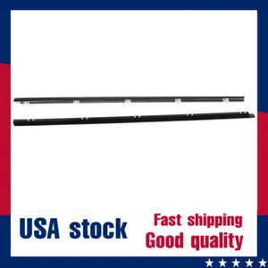For Honda Civic 92-95 Door Weather Strip Window Belt Seal Molding Trim LH & RH - Picture 1 of 13