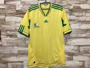 SOUTH AFRICA 2010 2011 Home Football Shirt Soccer Jersey Adidas Sz M - Picture 1 of 8