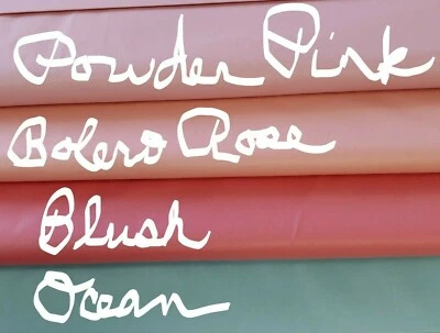 CHINTZ Vintage Fabric  BLUSH Cotton Poly Blend OVER 7/8 YARD 60 In W - Image 1 of 2