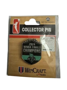 NY Liberty Pin WNBA 2024 Champions NWT Collectible Fan Last One Gift It - Picture 1 of 2