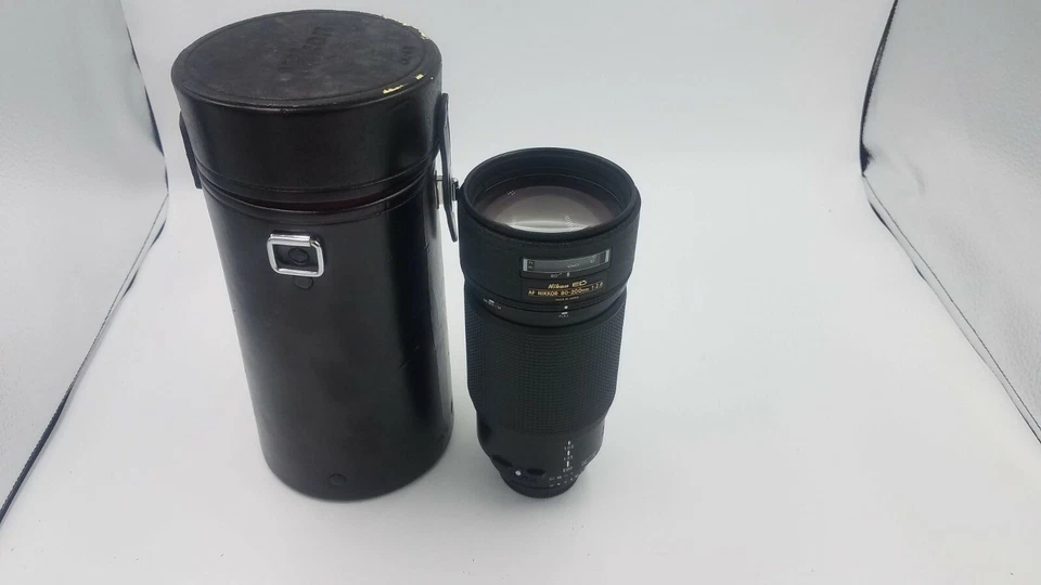 Nikon ED AF Nikkor 80-200 mm 1:2,8 D lente con tapas de estuche Foto 1 de 4