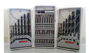 Bosch Bohrer-Bitset 1 x Bitsatz, 1 x  Holzbohrer-Set,1x Metallbohrer-Set AKTION