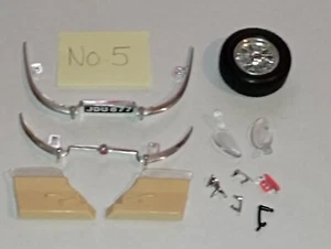 BURAGO 1/18 JAGUAR E-TYPE CONVERTIBLE AND COUPE SPARE PARTS - USED CONDITION #5 - Picture 1 of 5