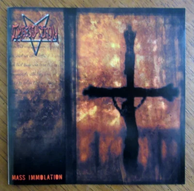 Infestation - Mass Immolation CD (2000) Anti-Christian Death Metal from England Foto 1 de 4