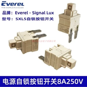 Everel SIGNAL LUX Interruptor de botón pulsador autobloqueante SXL5 aspiradora - Imagen 1 de 7