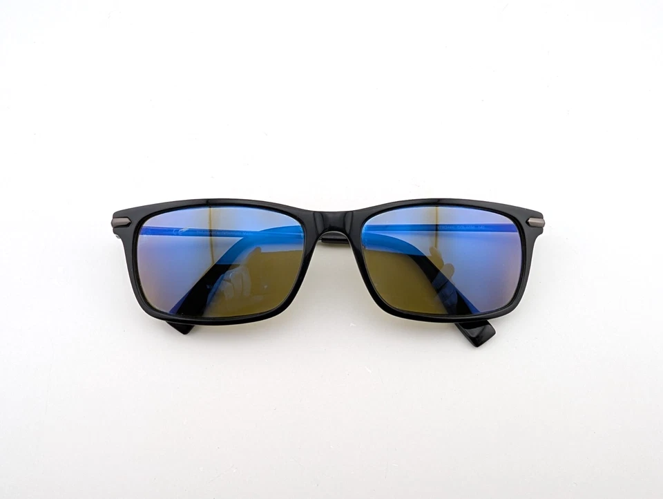 Anteojos Trussardi, solo monturas, titanio, VTR344K 0700, 56-17-140, negros Foto 1 de 4