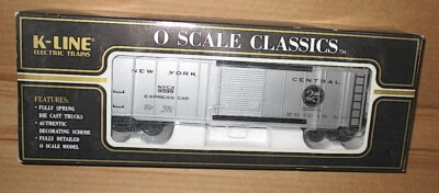 RARE K-Line 25th ANNIVERSARY K761-1753 New York Central Express Boxcar NEW BOXED - Image 1 of 4
