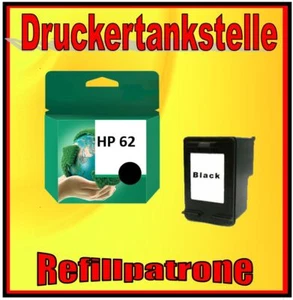 HP 62 refill 7ml ersetzt C2P06AE Envy 5645 Officejet 200 201 202 202C 250 mobile - Bild 1 von 2