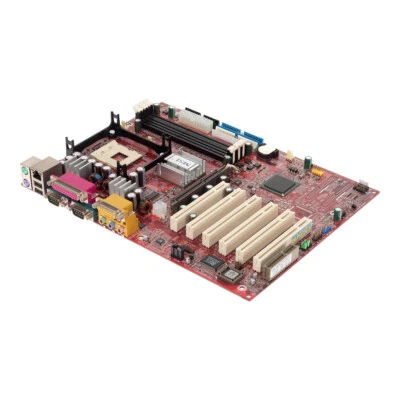 Motherboard ATX MSI Ms-6398e Ver:1 845E MAX2 Socket 478 DDR AGP PCI Cnr - Image 1 of 3