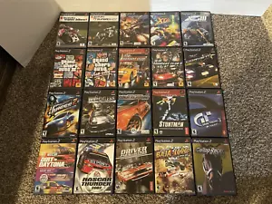 20 Playstation 2 PS2 Spiele Lot - ALLE RENNEN - Autos Motorräder Pferde KOSTENLOSER VERSAND! - Bild 1 von 2