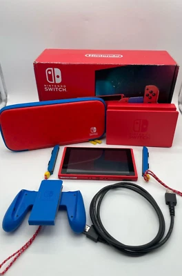 Nintendo Switch Mario Red & Blue Edition, !nicht komplett! - Bild 1 von 4