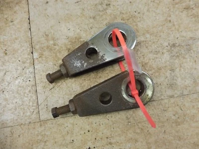 Yamaha XS500 XS 500 Y720' 1976 juego de ajustadores de rueda trasera par Foto 1 de 4