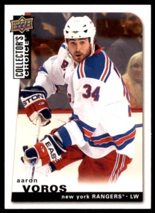 2008-09 UD Upper Deck Victory Aaron Voros #17 - Picture 1 of 2