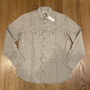 Taylor Stitch The Western Shirt in Oat Donegal Mens Sz 44 XL NWT msrp $138 - Picture 1 of 14