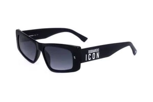 Dsquared2 ICON 0007/S 807 BLACK 57/16/145 MAN Sunglasses - Picture 1 of 4