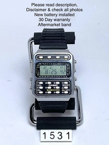 Vintage Casio CFX 200 Scientific Calculator Watch (New Battery & Warranty). - Picture 1 of 11