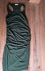 Luckymore Size Large Womens Green Dress