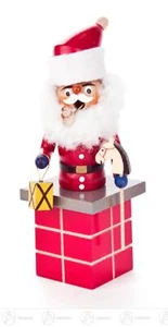 Smoking Man Mini Incense Smoker Santa Claus On Chimney Bxhxt 6 cmx14 cmx6cm - Picture 1 of 1