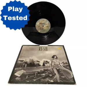 RUSH Permanent Waves LP VINYL 1980 Mercury Rare Misprint Alternate Label Warped - Foto 1 di 12